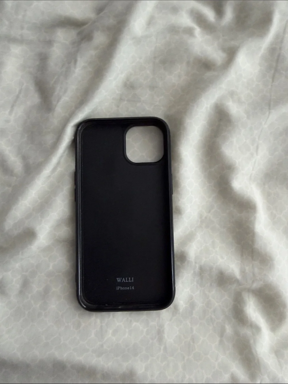 Wallis Black iPhone 14 Case Slim Protective Cover